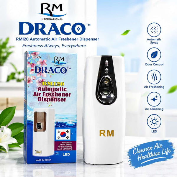 RM RMI20 Automatic Air Freshener Dispenser – Light Sensor & Timer Spray